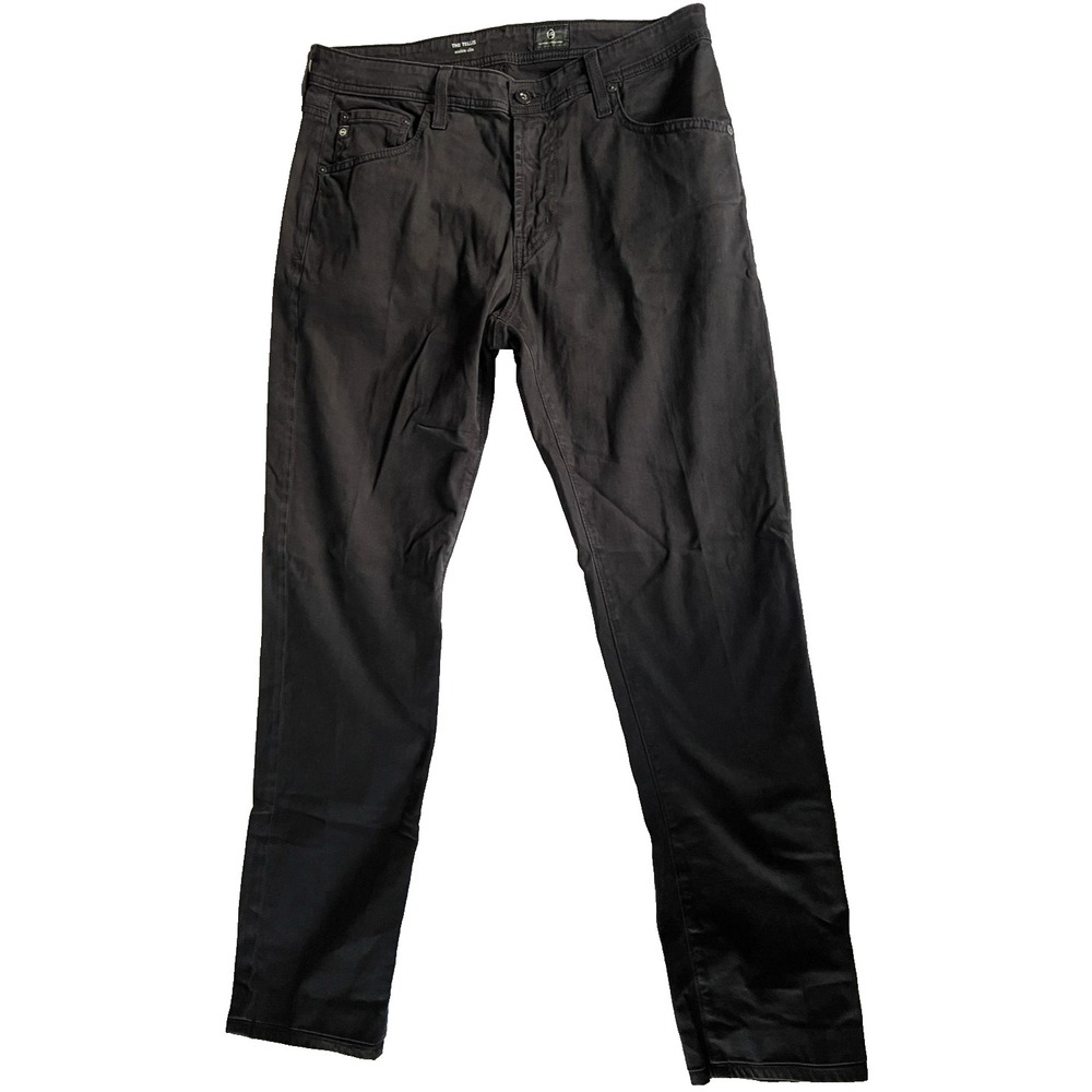 AG Adriano Goldschmied Tellis Jeans Men 33x34 Modern Slim Pant Hemmed Leg Cuff